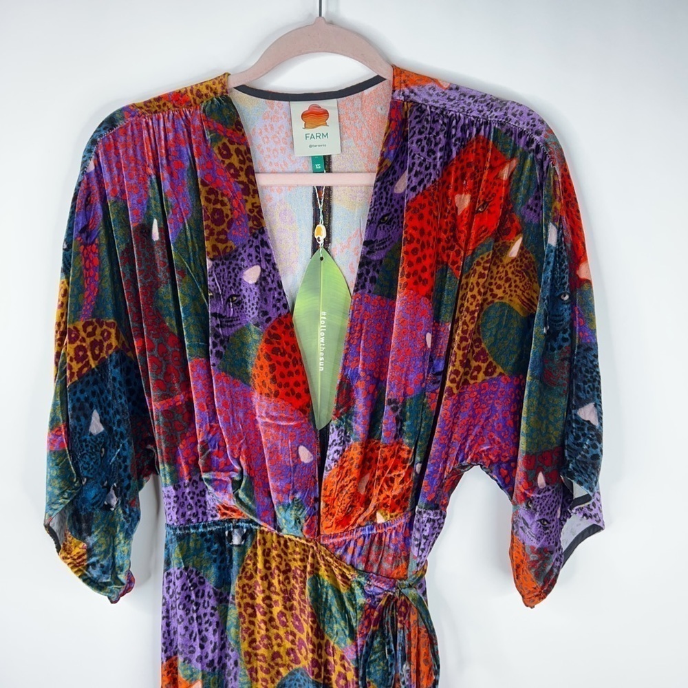 FARM Rio Colorful Maxi Dress - Picture 2 of 14